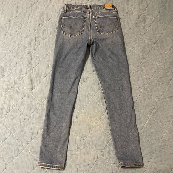 American Eagle Super High Rise Jegging 2 Short - Picture 8 of 8